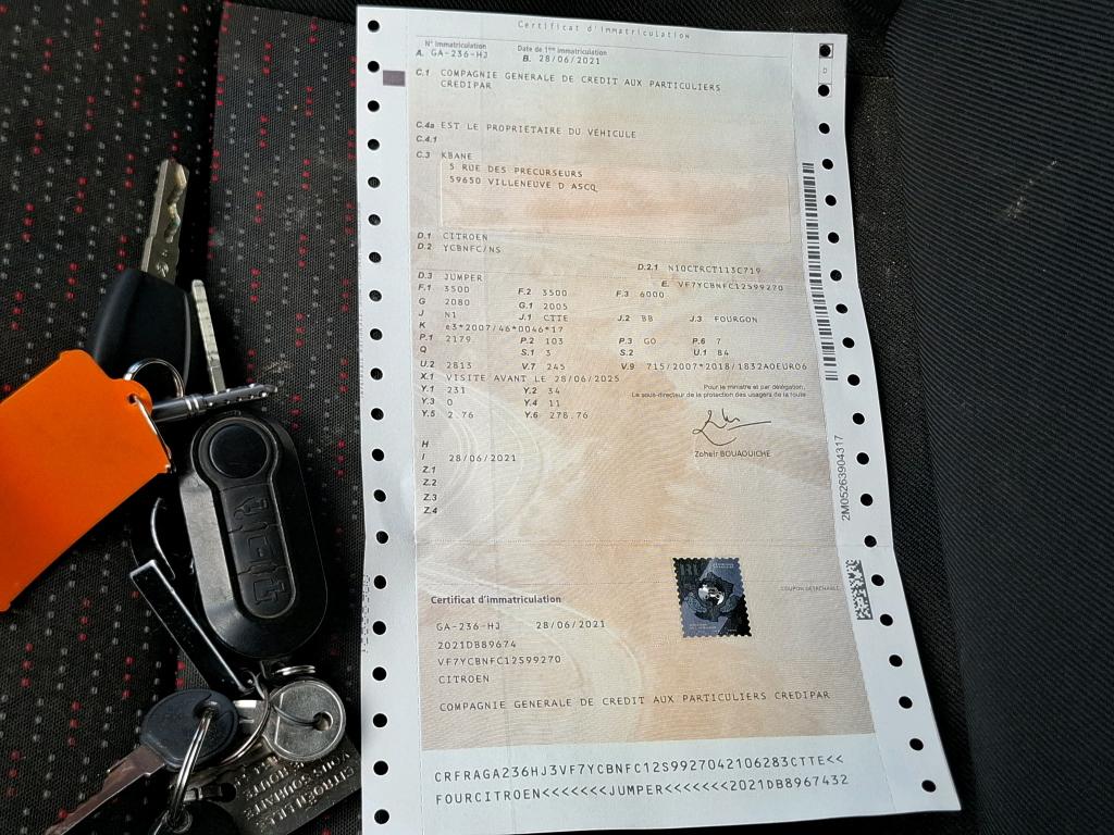 Citroen JUMPER TOLE 35 L3H2 BLUEHDi 140 S&S BVM6 DRIVER 2021