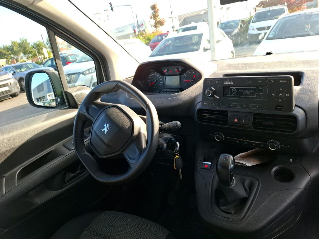 Peugeot PARTNER FOURGON STANDARD 650 KG BLUEHDI 100 S&S BVM5 PREMIUM 2021