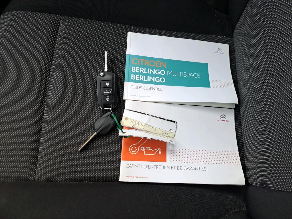 Citroen BERLINGO VAN M 650 BLUEHDI 100 S&S CLUB 2019