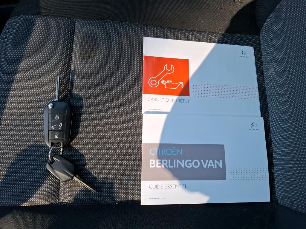 Citroen BERLINGO VAN M 650 BLUEHDI 100 S&S CLUB 2019