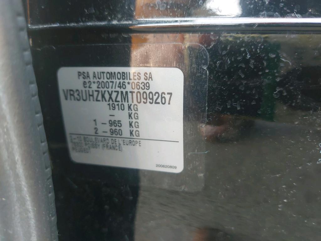 Peugeot 208 Electrique 50 kWh 136ch GT 2022