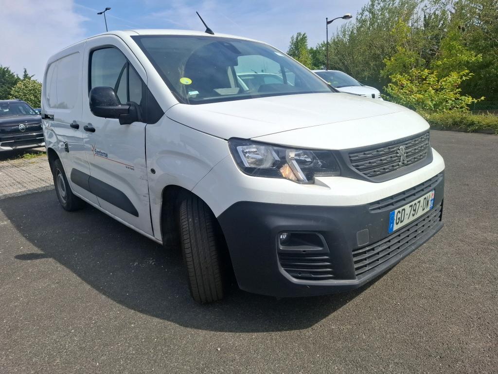 Peugeot PARTNER FOURGON STANDARD 650 KG BLUEHDI 100 S&S BVM5 ASPHALT 2021