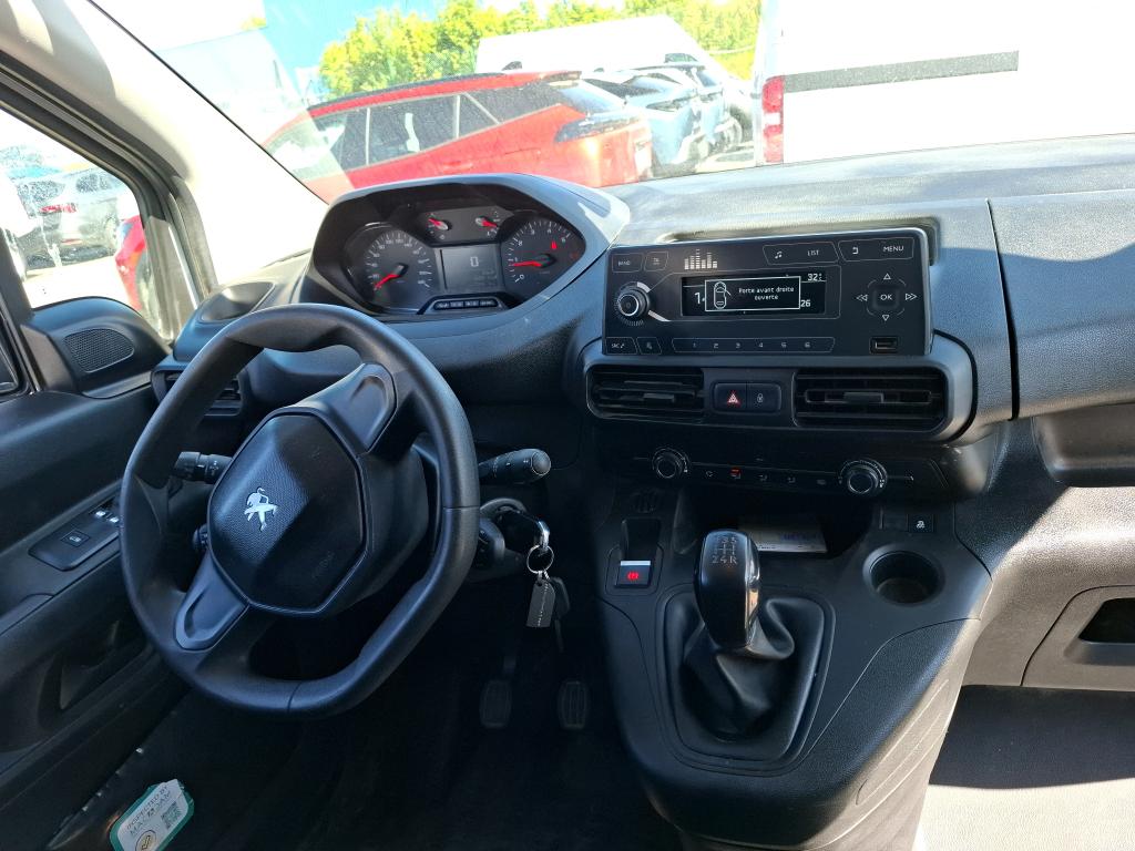 Peugeot PARTNER FOURGON STANDARD 650 KG BLUEHDI 100 S&S BVM5 PREMIUM 2020