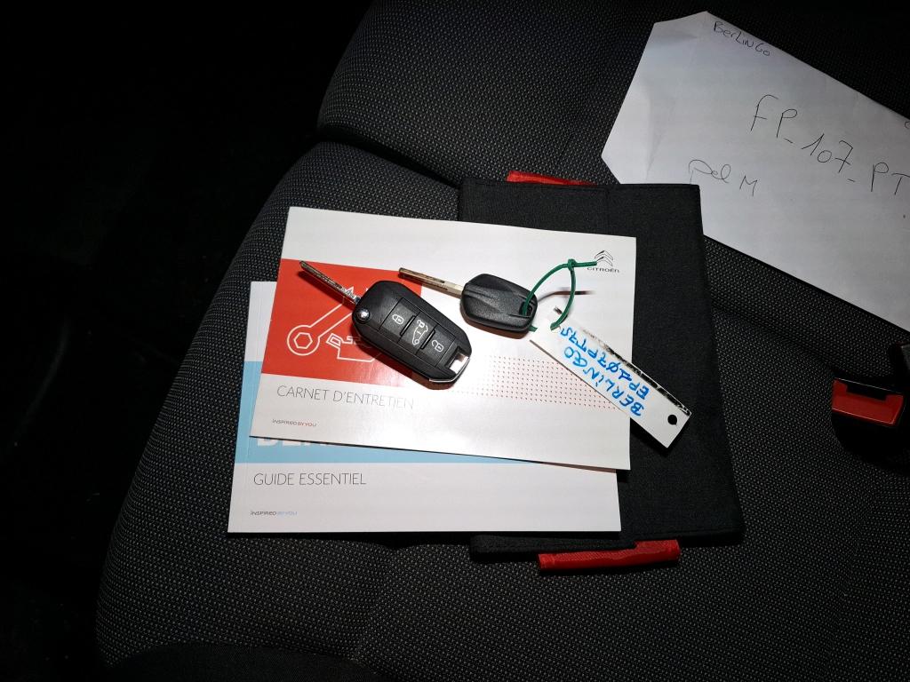 Citroen BERLINGO VAN M 650 BLUEHDI 100 S&S BVM5 CLUB 2020