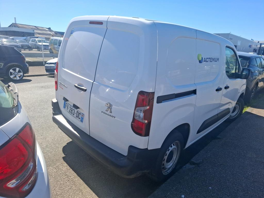 Peugeot PARTNER FOURGON STANDARD 650 KG BLUEHDI 75 BVM5 PREMIUM 2020