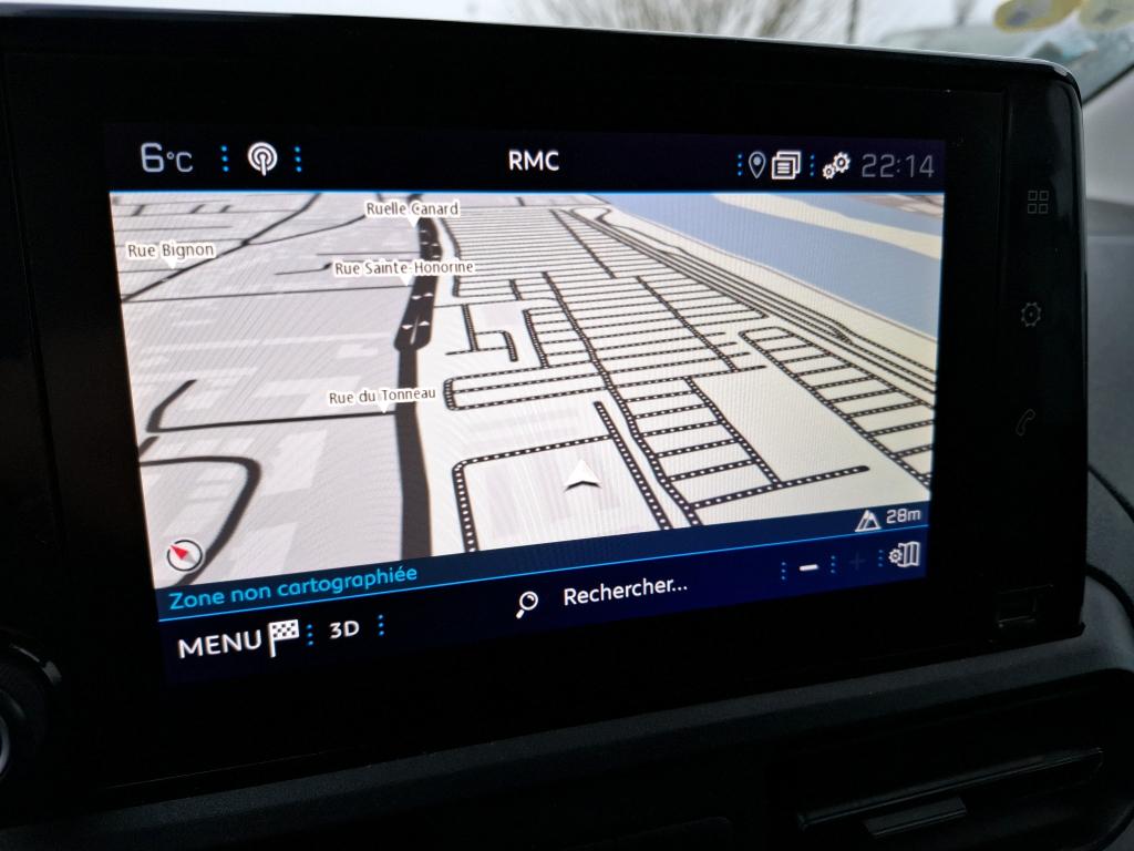 Peugeot PARTNER FOURGON LONG 950 KG BLUEHDI 100 S&S BVM5 ASPHALT 2021