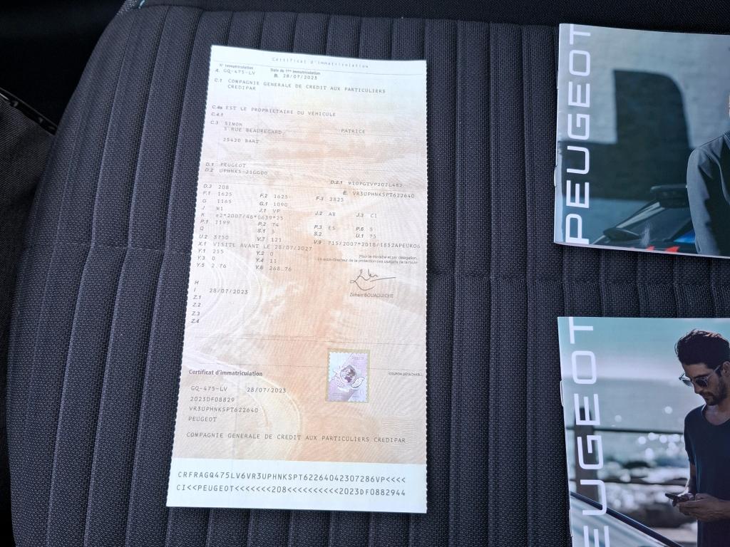 Peugeot 208 PureTech 100 S&S EAT8 Style 2023
