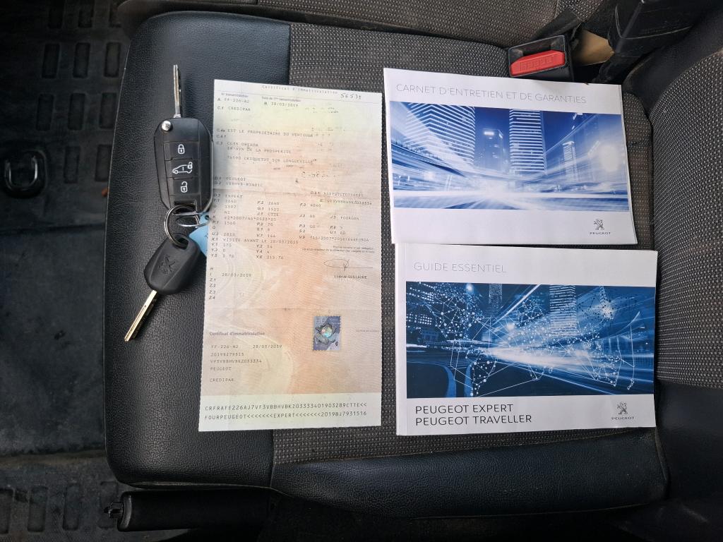 Peugeot EXPERT FGN TOLE STANDARD BLUEHDI 95 BVM5 PRO 2019