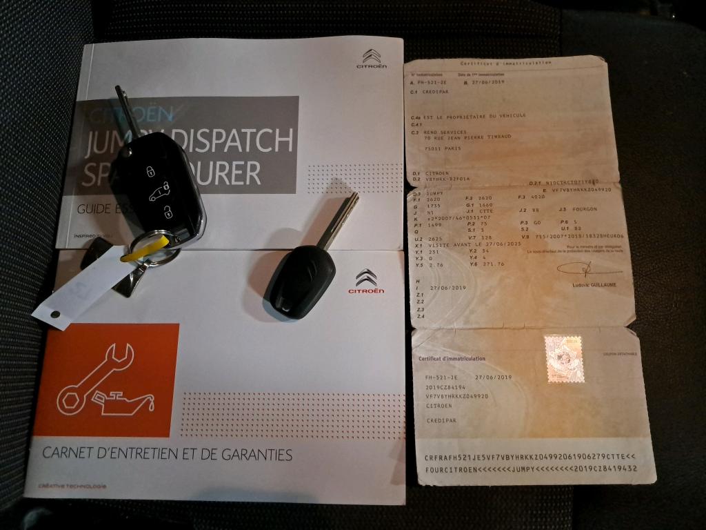 Citroen JUMPY FGN XS BLUEHDI 100 S&S BVM6 CLUB 2019