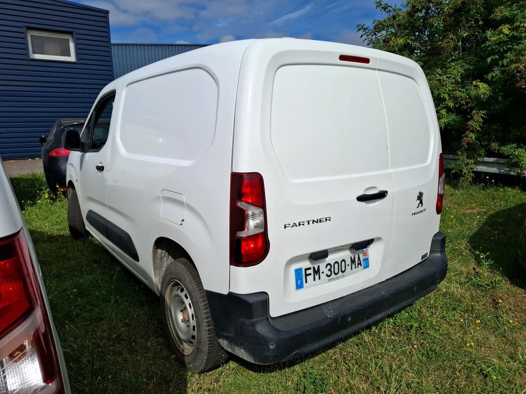 Peugeot PARTNER FOURGON STANDARD 650 KG BLUEHDI 100 S&S BVM5 PREMIUM 2019