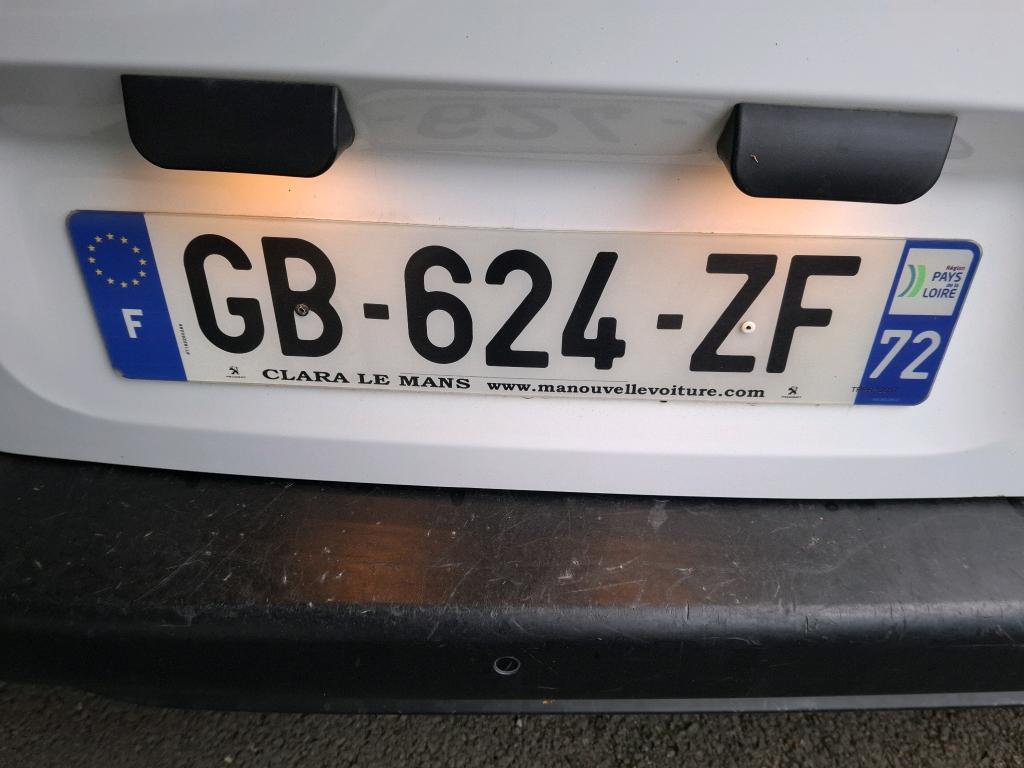 Peugeot PARTNER FOURGON STANDARD 650 KG BLUEHDI 75 BVM5 PREMIUM 2021