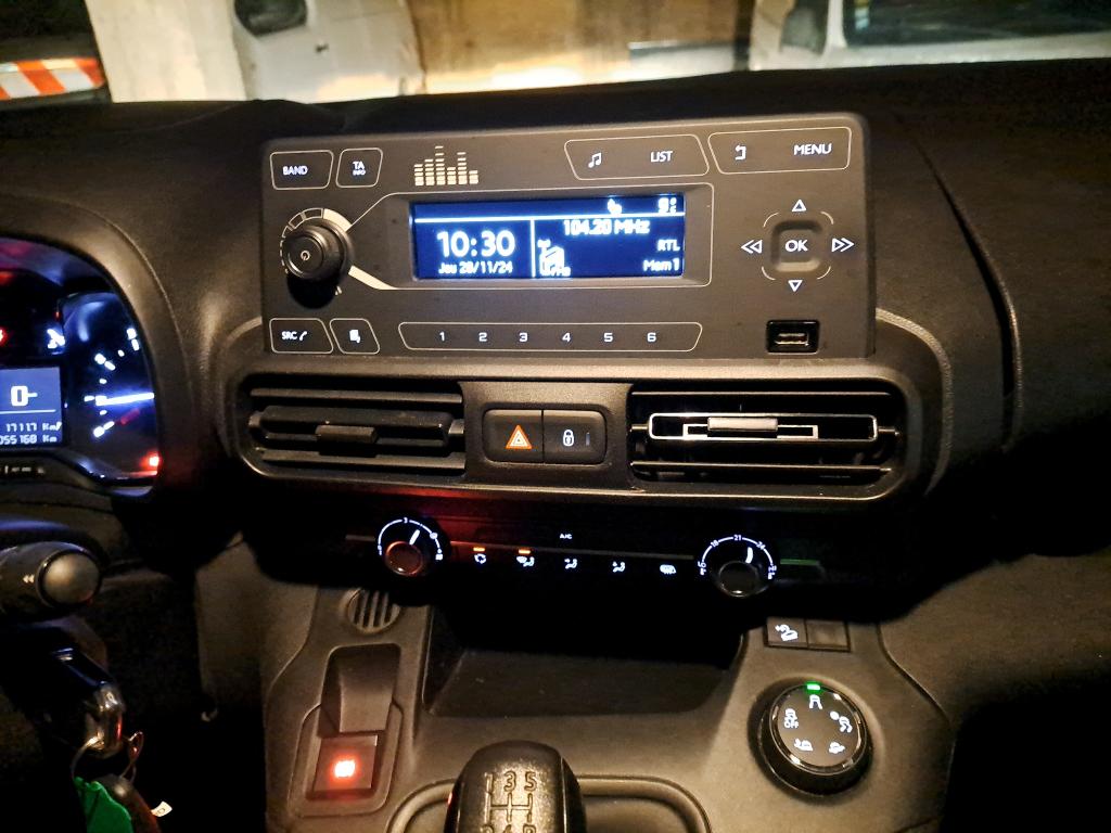 Citroen BERLINGO VAN M 650 BLUEHDI 100 S&S CLUB 2019