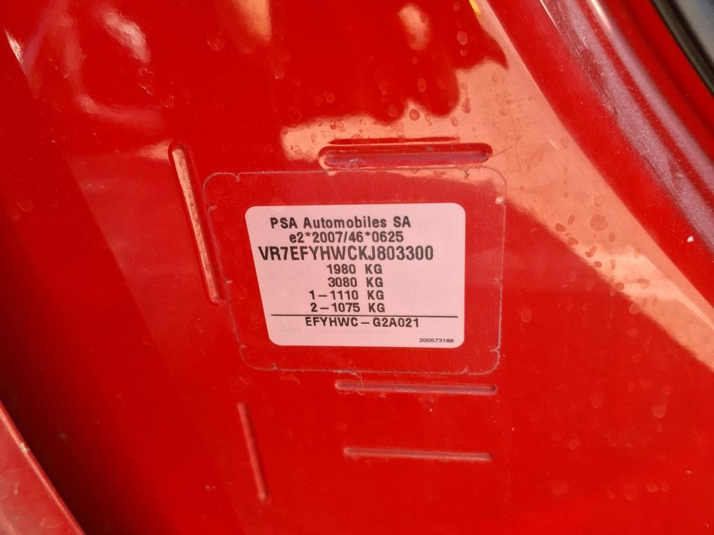 Citroen BERLINGO VAN M 650 BLUEHDI 75 BVM5 CLUB 2019