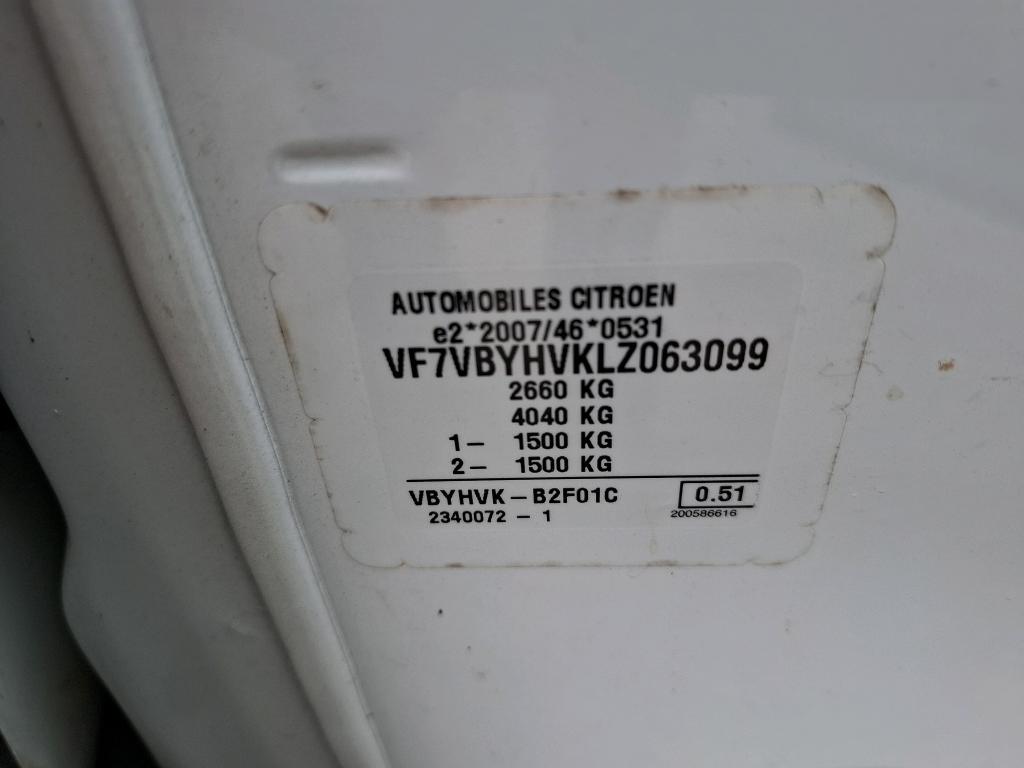 Citroen JUMPY FGN M BLUEHDI 120 S&S BVM6 DRIVER 300 NM 2020