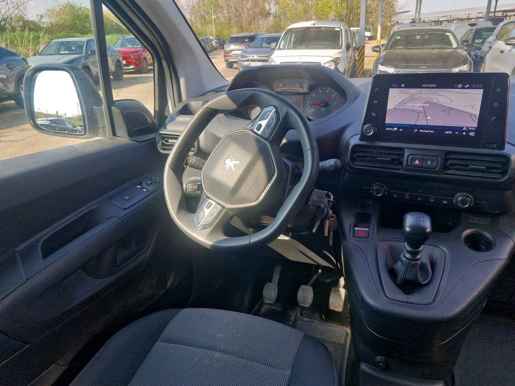 Peugeot PARTNER FOURGON STANDARD 650 KG PURETECH 110 S&S BVM6 ASPHALT 2021