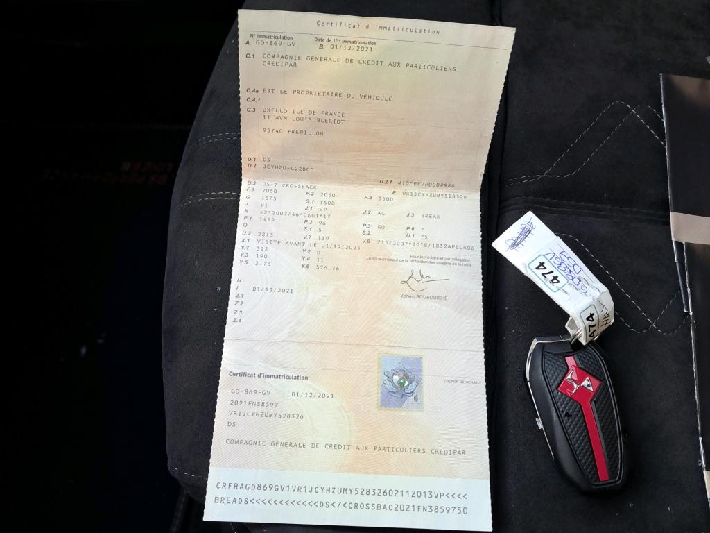 DS DS7 Crossback BlueHDi 130 EAT8 Performance Line+ 2021