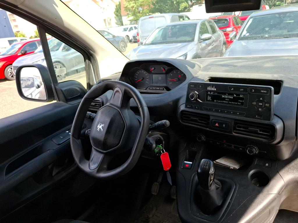 Peugeot PARTNER FOURGON STANDARD 650 KG BLUEHDI 100 S&S BVM5 PREMIUM 2020