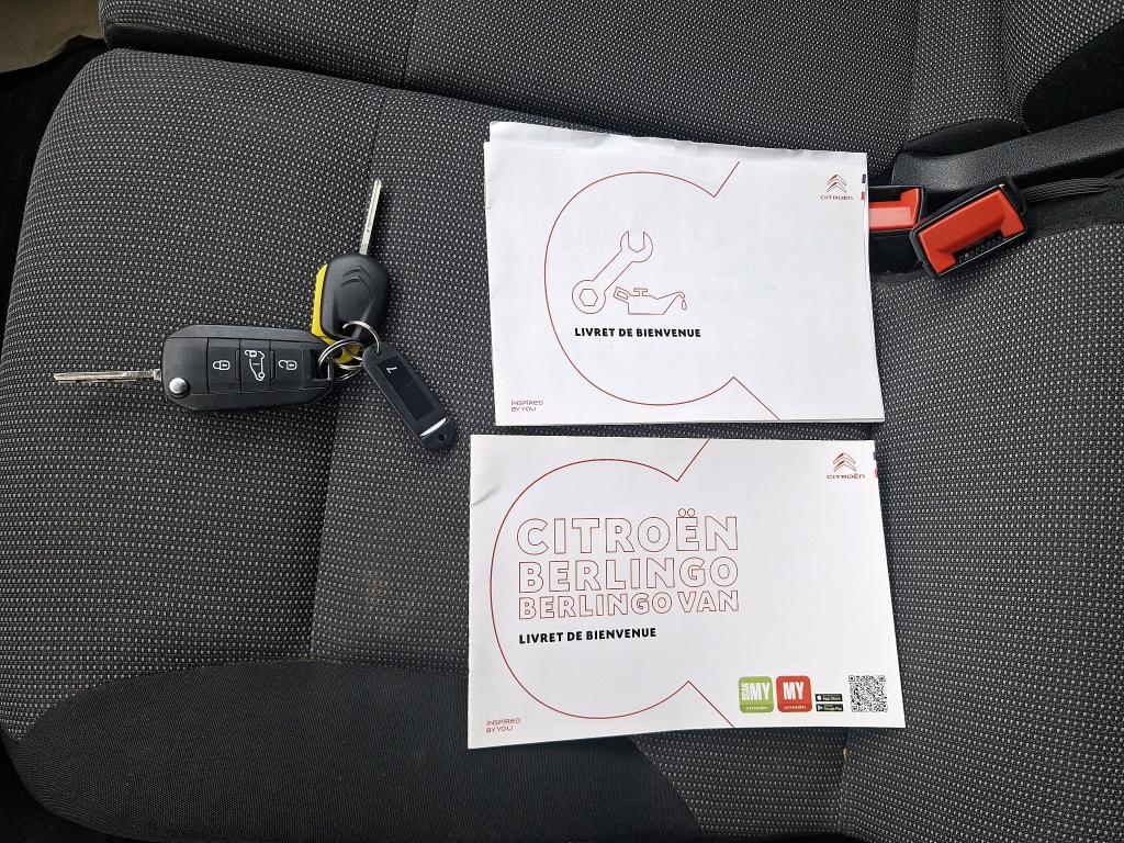 Citroen BERLINGO VAN M 650 BLUEHDI 100 S&S BVM6 CLUB 2022