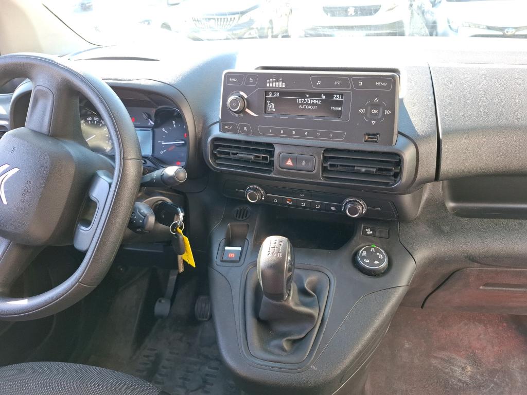 Citroen BERLINGO VAN M 650 BLUEHDI 100 S&S CLUB 2019