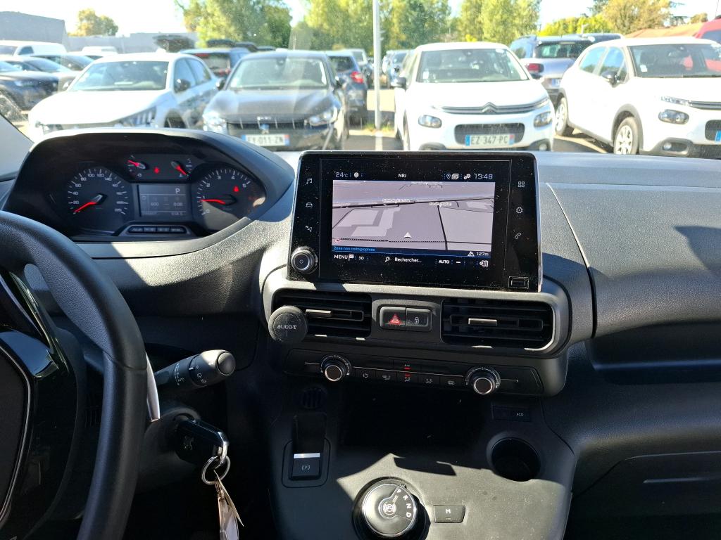 Peugeot PARTNER FOURGON STANDARD 650 KG BLUEHDI 130 S&S EAT8 ASPHALT 2022