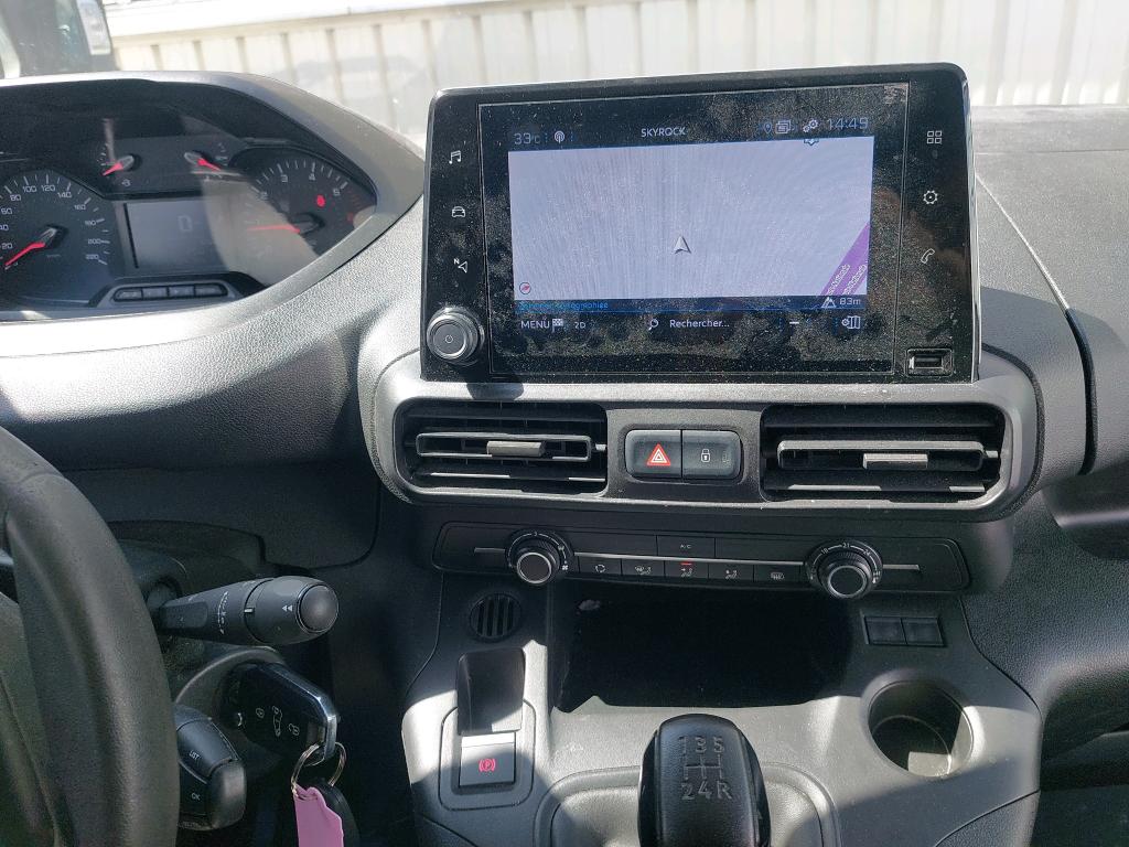 Peugeot PARTNER FOURGON STANDARD 650 KG BLUEHDI 100 S&S BVM5 PREMIUM 2021