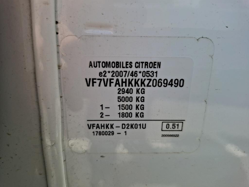 Citroen JUMPY CAB APPROFONDIE XL BLUEHDI 120 BVM6 CLUB 340 NM 2019