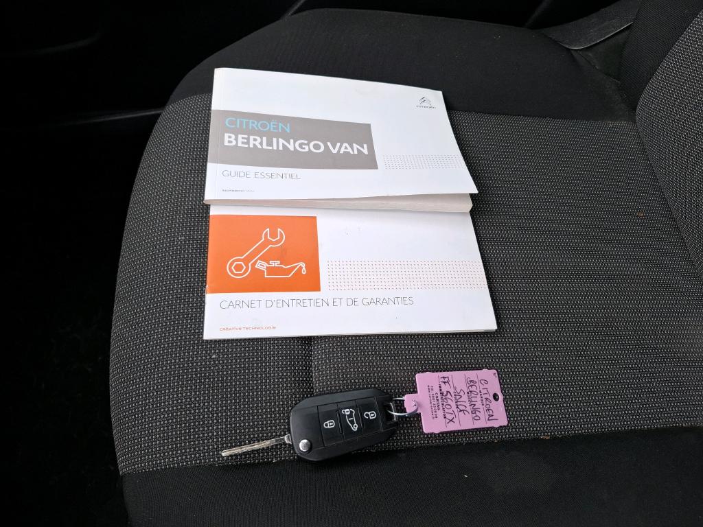 Citroen BERLINGO VAN M 650 BLUEHDI 100 S&S CLUB 2019