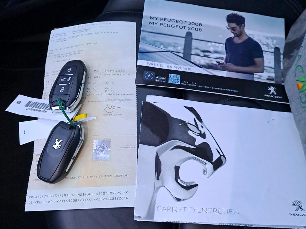Peugeot 5008 BlueHDi 180ch S&S EAT8 GT Pack 2021