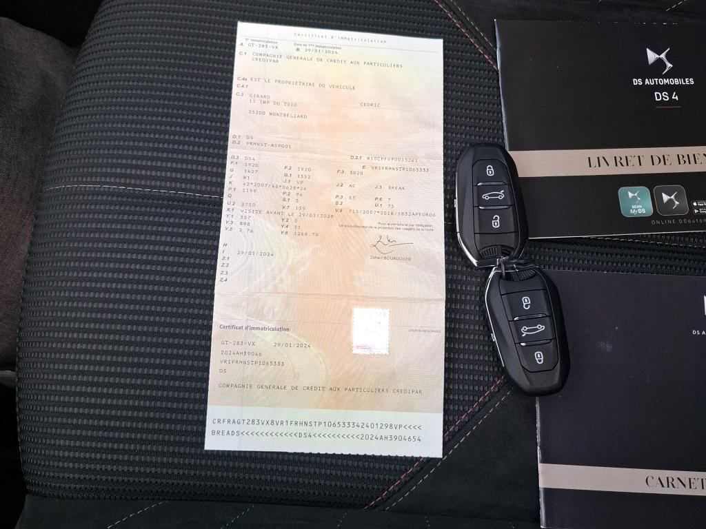 DS DS 4 PureTech 130 EAT8 Performance Line+ 2024