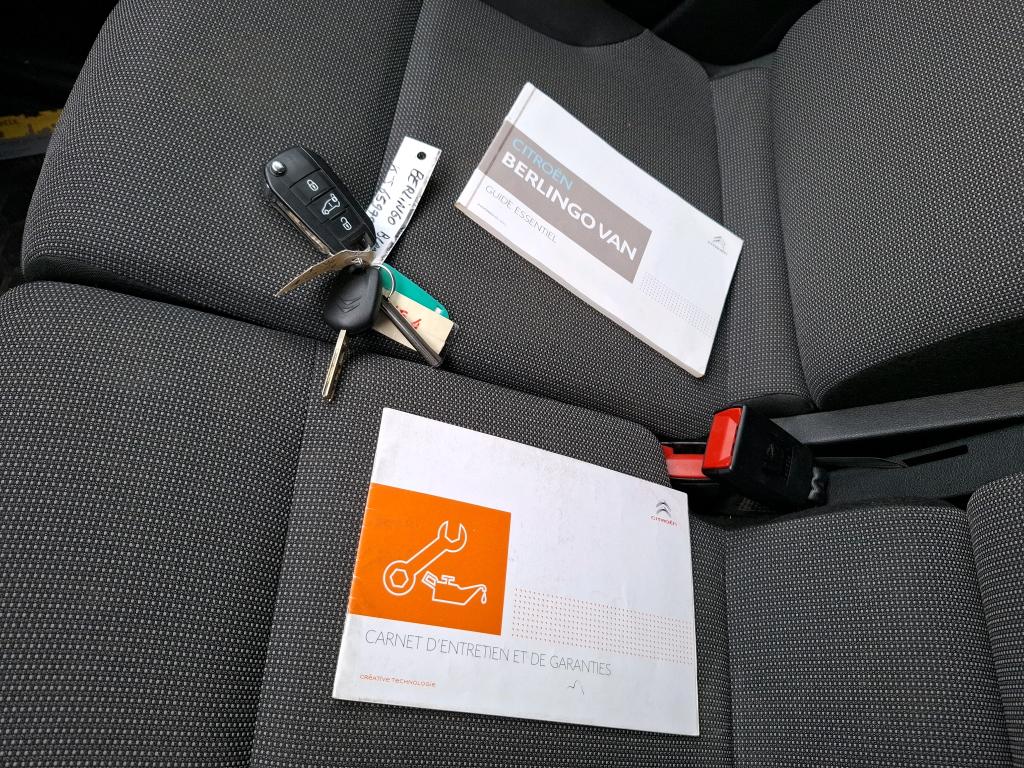 Citroen BERLINGO VAN M 650 BLUEHDI 100 S&S CLUB 2019
