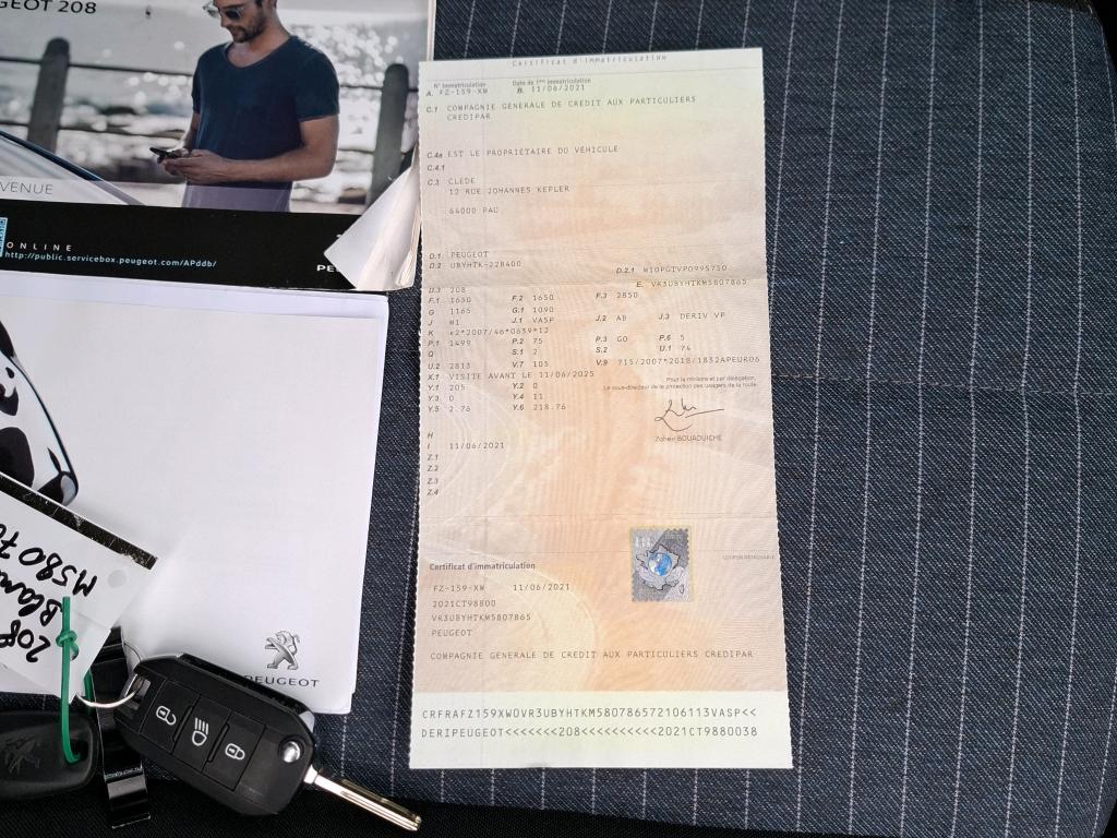 Peugeot 208 BLUEHDI 100 S&S BVM6 PREMIUM PACK 2021