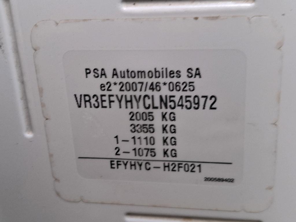 Peugeot PARTNER FOURGON STANDARD 650 KG BLUEHDI 100 S&S BVM5 PREMIUM 2020
