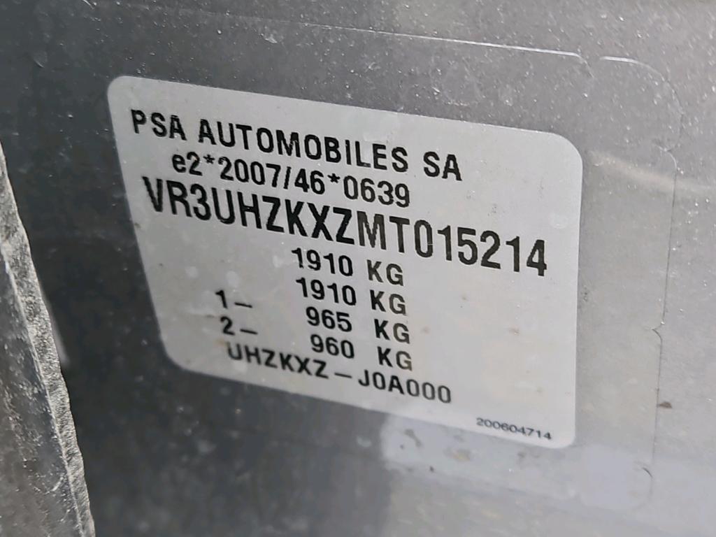 Peugeot 208 Electrique 50 kWh 136ch Allure Business 2021