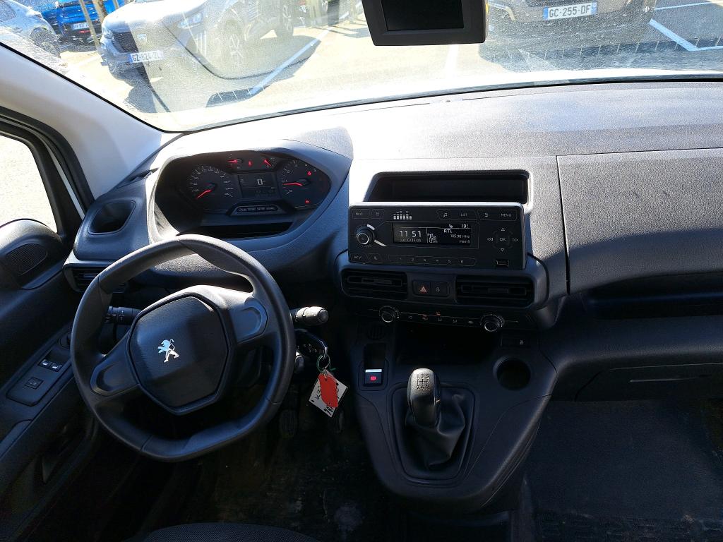 Peugeot PARTNER FOURGON STANDARD 650 KG BLUEHDI 100 S&S BVM5 PREMIUM 2019