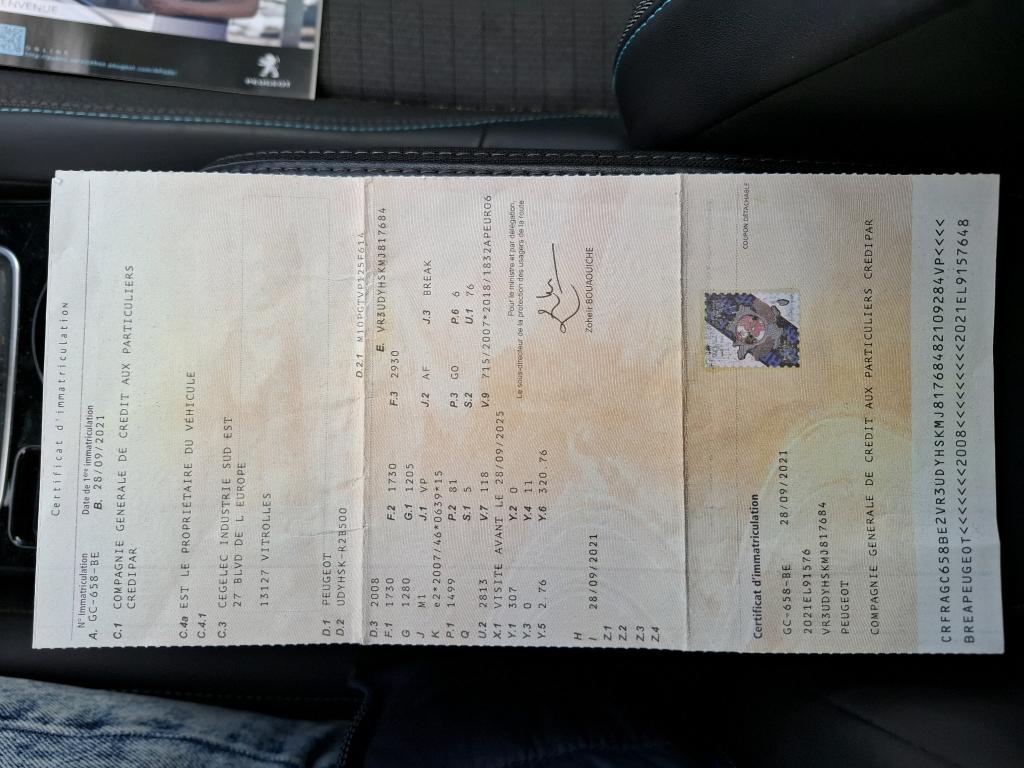 Peugeot 2008 BlueHDi 110 S&S BVM6 Allure Business 2021