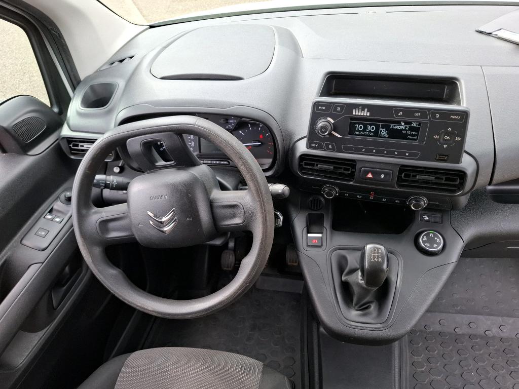 Citroen BERLINGO VAN M 650 BLUEHDI 100 S&S CLUB 2019