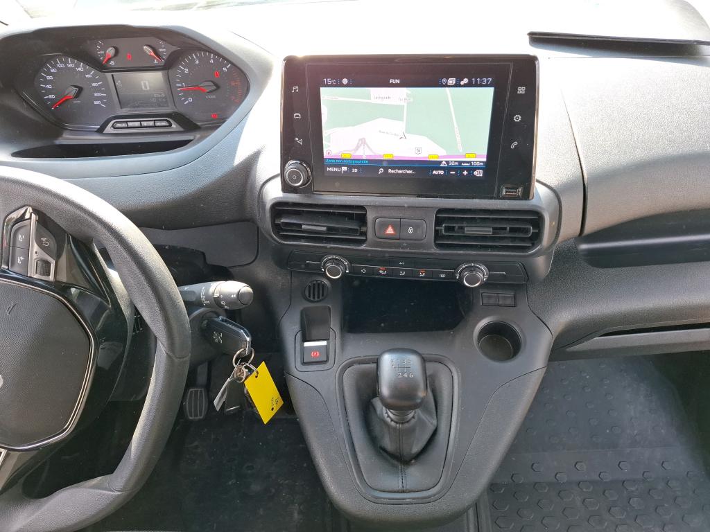 Peugeot PARTNER FOURGON STANDARD 650 KG BLUEHDI 100 S&S BVM6 PREMIUM 2022