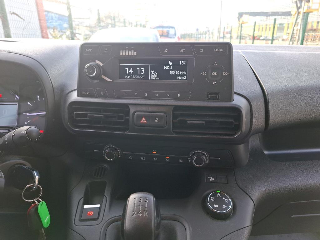 Citroen BERLINGO VAN M 650 BLUEHDI 100 S&S CLUB 2019