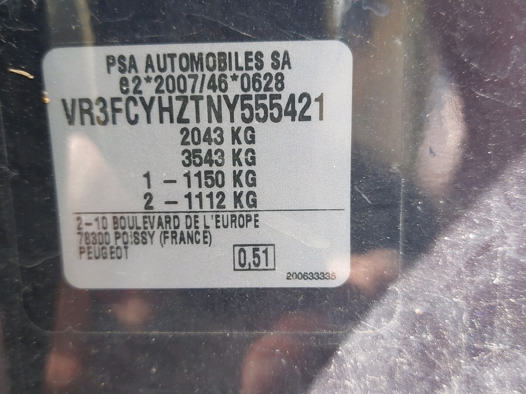 Peugeot 508 SW BlueHDi 130 ch S&S EAT8 Active Pack 2022
