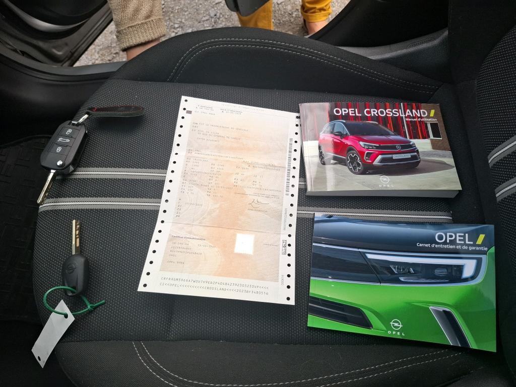 Opel Crossland 1.2 Turbo 110 ch BVM6 Elegance 2023