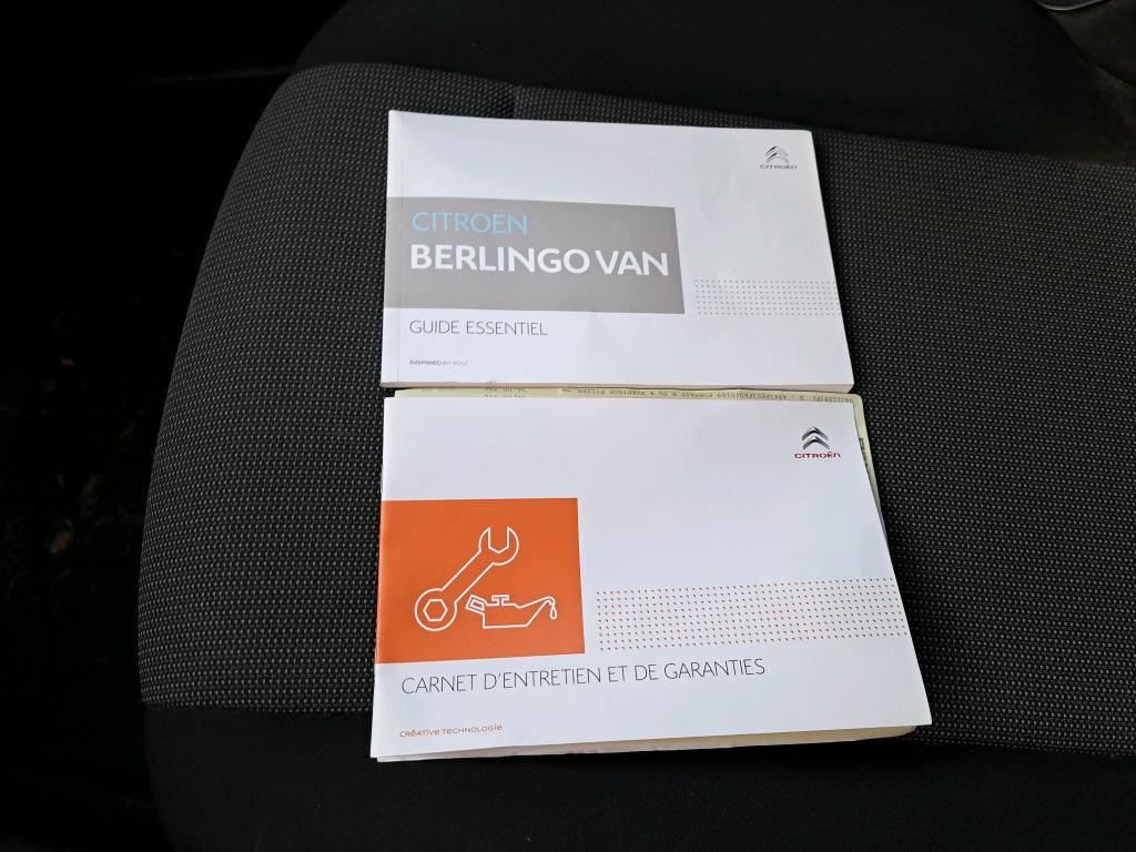 Citroen BERLINGO VAN M 650 BLUEHDI 100 S&S CLUB 2019