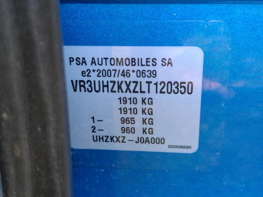 Peugeot 208 Electrique 50 kWh 136ch Active Business 2020