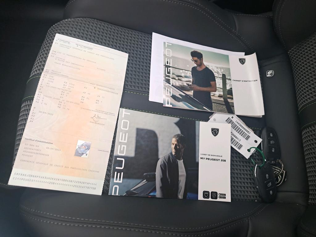 Peugeot 208 Electrique 50 kWh 136ch GT 2022
