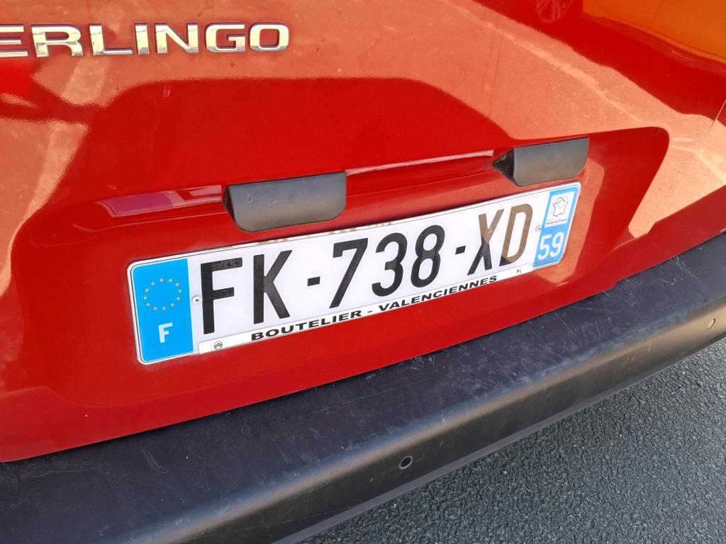 Citroen BERLINGO VAN M 650 BLUEHDI 75 BVM5 CLUB 2019