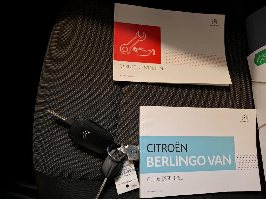 Citroen BERLINGO VAN M 650 BLUEHDI 100 S&S CLUB 2019