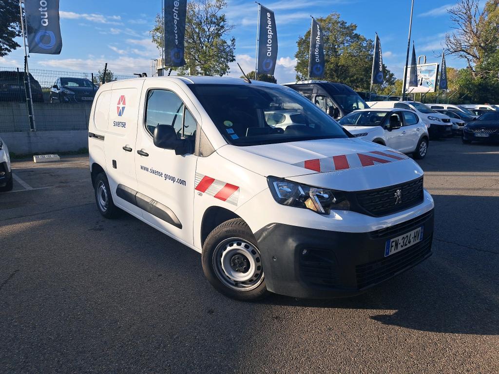 Peugeot PARTNER FOURGON STANDARD 650 KG BLUEHDI 100 S&S BVM5 ASPHALT 2020