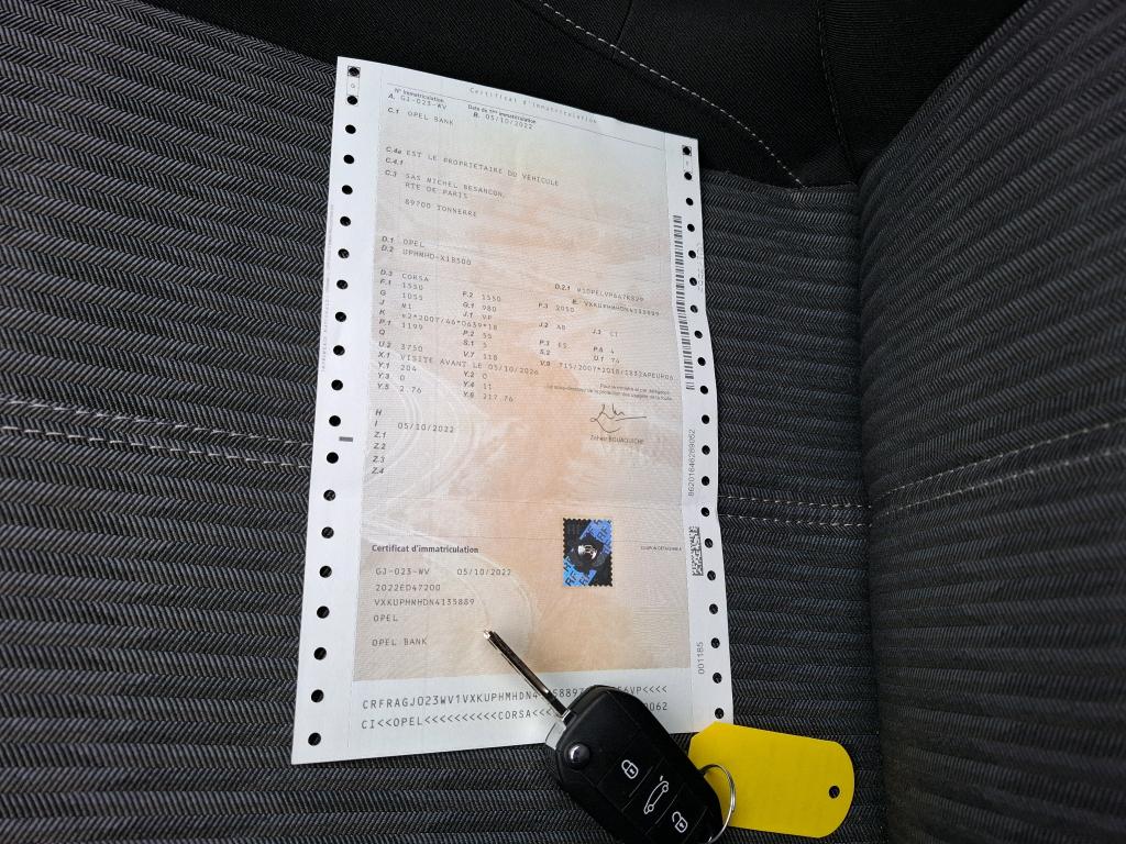 Opel Corsa 1.2 75 ch BVM5 Elegance Business 2022