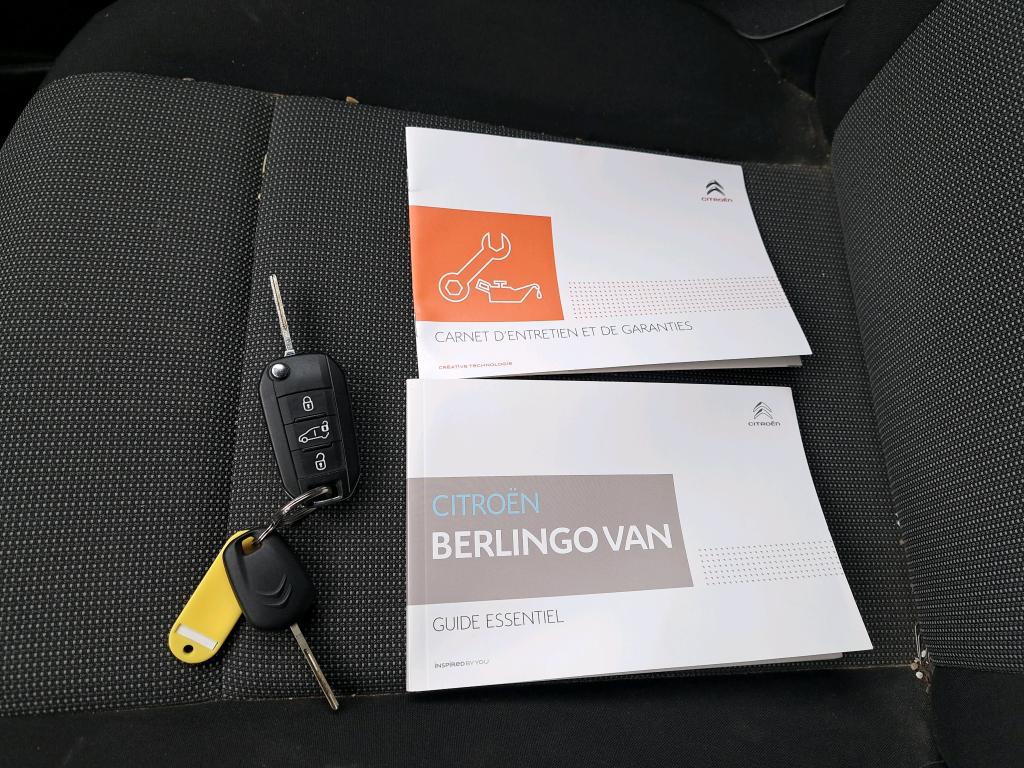 Citroen BERLINGO VAN M 650 BLUEHDI 100 S&S CLUB 2019