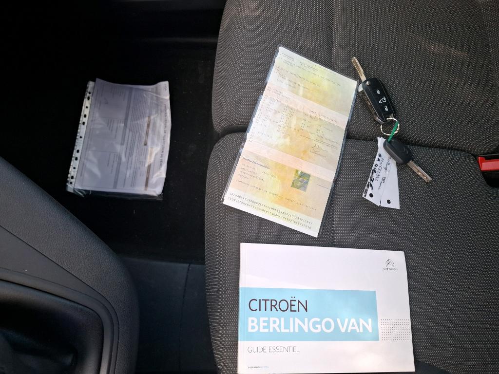 Citroen BERLINGO VAN M 1000 BLUEHDI 100 S&S BVM5 DRIVER 2021