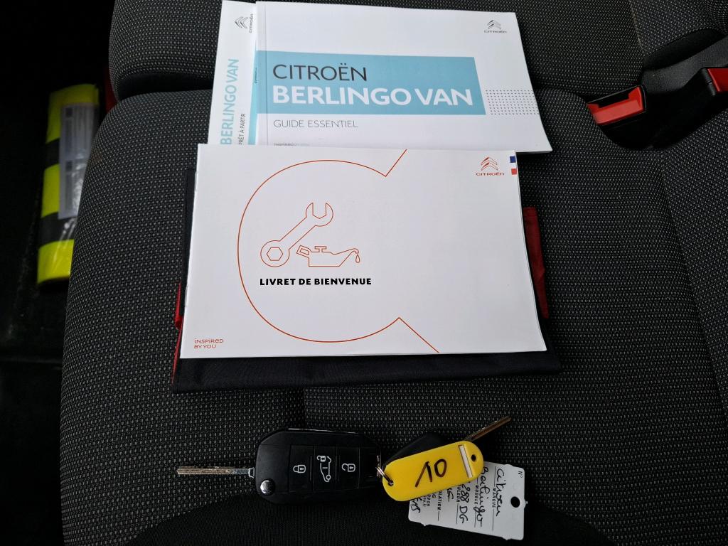 Citroen BERLINGO VAN M 650 BLUEHDI 100 S&S BVM5 CLUB 2020